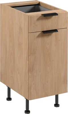 Produktbild von küchenunterschrank 40 cm mit Schubladen ohne Arbeitsplatte,  Sorento D40S1 Sonoma Eiche