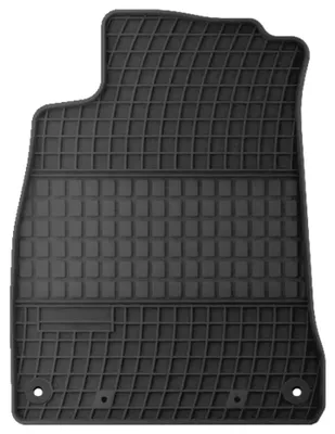 Produktbild von Fahrermatte Gummi für Audi A4 B9 2015- (Limousine/Kombi/Van) – Schwarz, passgenau – Wielganizator PRISMAT