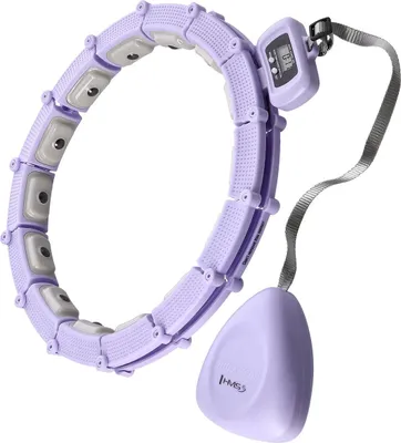 Produktbild von Magnetischer Hula-Hoop-Reifen mit Gewicht und Zähler, Violett