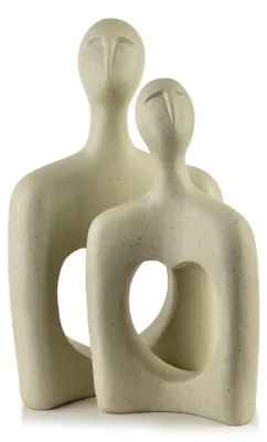 Imagen del producto de Manon, set de 2 figuras 15X31/20X36Cm