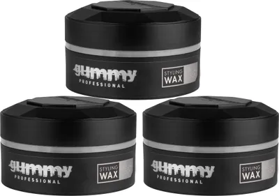 Produktbild von Fonex Gummy Styling Wax Casual Look 3er Set je 150 ml (450ml)
