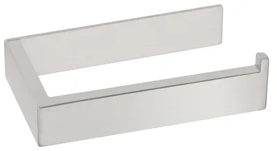 Image de Porte-papier hygiénique sans perçage en acier inoxydable brossé, autocollant, pour les toilettes et la salle de bains