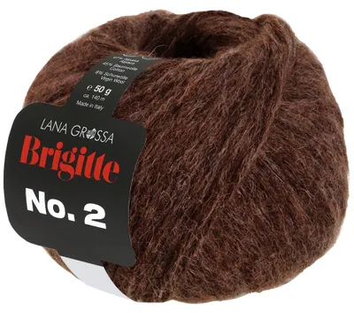 Produktbild von Lana Grossa - Brigitte No. 2 0068 schokobraun