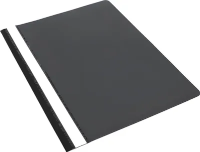 Produktbild von Pantaplast 10 Stück Hefter A4 schwarz Schnellhefter Flachordner Ordner Mappe