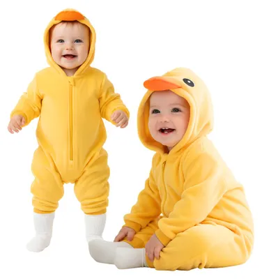 Zdjęcie produktu dla Piżama Onesie Przebranie Śpiochy Kaczka, Niemowlę, rozmiar 120: 102-110 cm