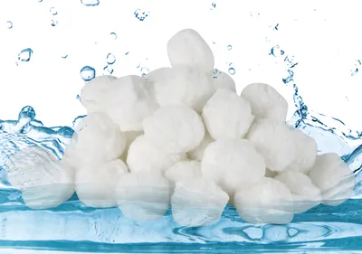 Produktbild von TolleTour Filter Balls 700g weiß, Filterbälle für Pool, Schwimmbad, Filterpumpe, Aquarium Sandfilter, ersetzen 25 kg Filtersand