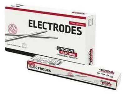 Produktbild von Schweißelektrode Lincoln Arosta 304L, 2,5 mm, 92 Stück (2,0 kg), für rostfreie Stähle, basisch umhüllt, hervorragende Korrosionsbeständigkeit.