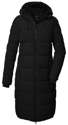Produktbild von Killtec Wintermantel mit Kapuze für Damen, Farbe:Braun, Größe:42