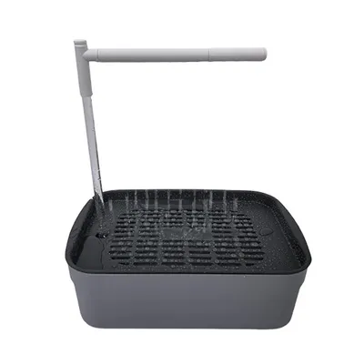 Produktbild von Wellensittich-Duschgerät, Vogel-Badebecken, speziell für Wellensittiche, automatischer Trink- und Duschspender multifunktionaler Vogelbadewanne