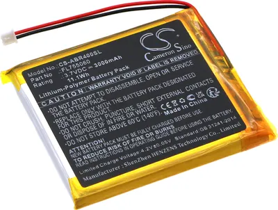 Image de TECHTEK Batterie compatible avec [Anbernic] RG40XX, RG40XXH remplace FL755060