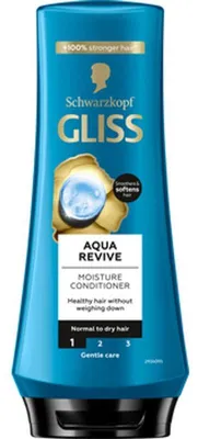 Produktbild von Gliss Aqua Revive Conditioner für trockenes und normales Haar, 200 ml