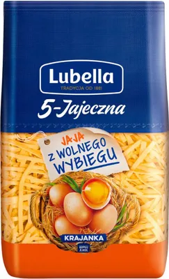 Zdjęcie produktu dla Lubella 5-Jajeczna Makaron Krajanka 400 G