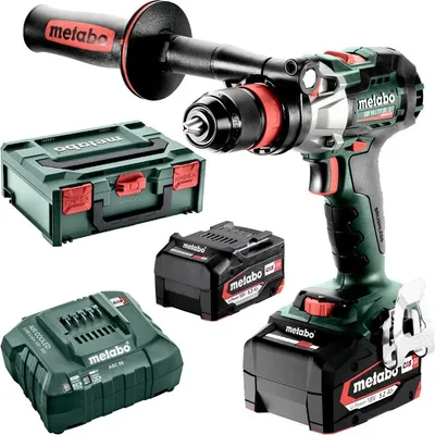 Zdjęcie produktu dla Metabo SB 18 LTX BL Q I Akku Schlagbohrschrauber 18V, 2x Li-Ion 5,2 Ah Akku