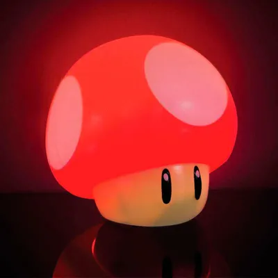 Zdjęcie produktu dla Lampa w kształcie grzyba Nintendo Super Mario Bros