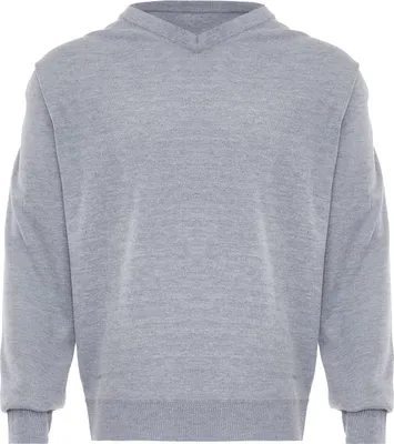 Produktbild von baradello herren pullover - hellgrau melange, S/M