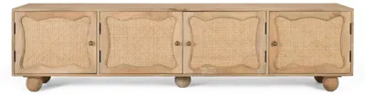 Immagine prodotto di Mobile TV Natura in legno di mango, 51 cm x 200 cm x 40 cm Giner y Colomer