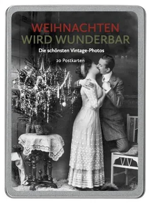 Obrázok produktu pre Vianoce budú nádherné: Najkrajšie vintage fotografie, 20 pohľadníc vytlačených na papier renomovanej značky, zabalených v kvalitnej krabičke.