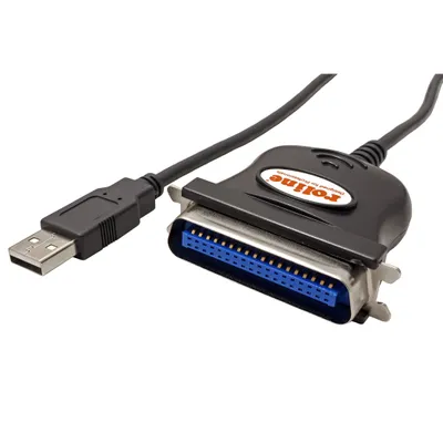 Obrázek produktu pro ROLINE Adaptér USB -> IEEE 1284 (MC36), černý, 1,8m (12.02.1092)