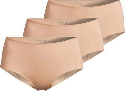 Produktbild von Nina von C. 3er Pack Secret Taillen Slip Im klassischen Stil, Angenehm auf der Haut, Mit flachen Nähten