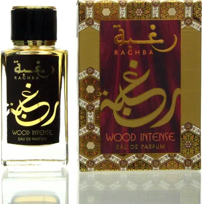 Image de Lattafa Raghba Wood Intense Eau de Parfum pour homme 100 ml