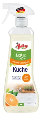 Produktbild von Poliboy NCP Küchenreiniger - 500ml - Sprühflasche - aktive und kraftvolle Reinigung - Seifenschaum für die ganze Küche