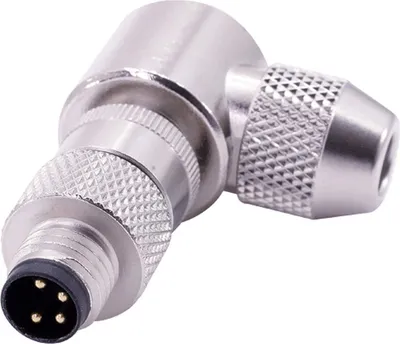 Produktbild von Phoenix Contact 1436466, M8, Silber, Cooper, Polyamid, Zink, Nickel, IP67, 30 V