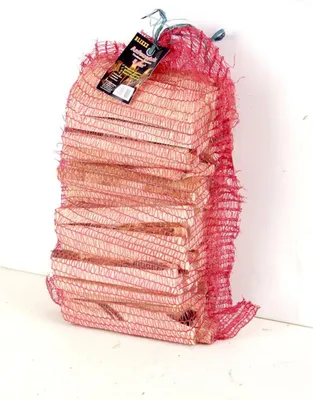 Image de Bois d'allumage 5dm³ = 9,5 rdm - bois mélangé prêt à l'emploi & naturel, idéal pour cheminée, four, barbecue & foyer, paquet avantageux 168x (798 dm³)
