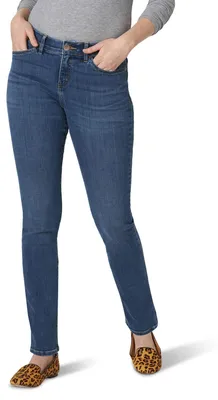 Image de Jean droit Lee Damen Ultra Lux Comfort avec technologie Flex Motion, modèle Seattle, taille 44