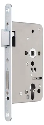 Produktbild von BKS Panikschloss 1201 PZ Rettungsfunktion DIN links – Einsteckschloss, Stulp 20 mm, Dornmaß 65 mm, Entfernung 72 mm