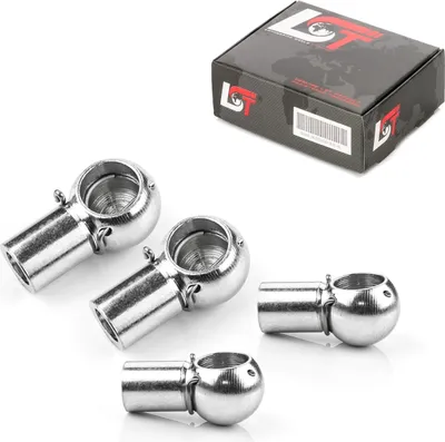 Produktbild von 4x Kugelpfanne Gasfeder Kugelkopfaufnahme M6 10mm für AUDI PORSCHE