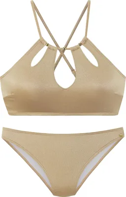 Produktbild von LASCANA Bustier-Bikini Monaco gold Größe 38