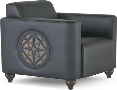 Produktbild von Stilvolle Arbeitszimmer Möbel Designer 2x 3-Sitzer 2x Sessel Couchtisch