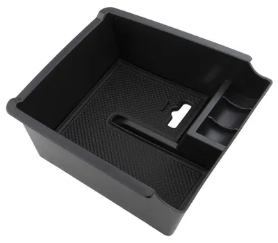 Immagine prodotto di Organizzatore per la console centrale, compatibile con Passat B8 e Arteon, con 2 scomparti. Contenitore portaoggetti
