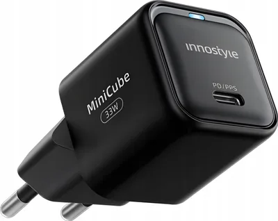 Obrázok produktu pre Innostyle Rýchla Nabíjačka Cube USB-C 33W Usb Typ C GaN II Pro Samsung LED