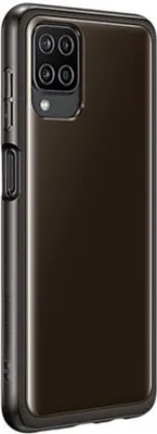 Zdjęcie produktu dla SAMSUNG EF-QA125TBEGEU SAMSUNG Soft Clear Cover Handy-Cover für SAMSUNG Galaxy A12 schwarz