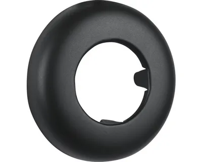 Produktbild von Siphonrosette 32 mm matt schwarz