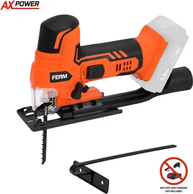 Produktbild von FERM - JSM1040 - Akku-Stichsäge - 20V - 1000-2300/min - 65mm - 4 Pendelstufen