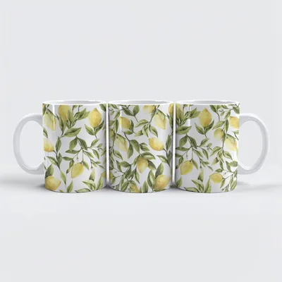 Produktbild von raxxa Premium-Tasse "Zitronen Tanz"