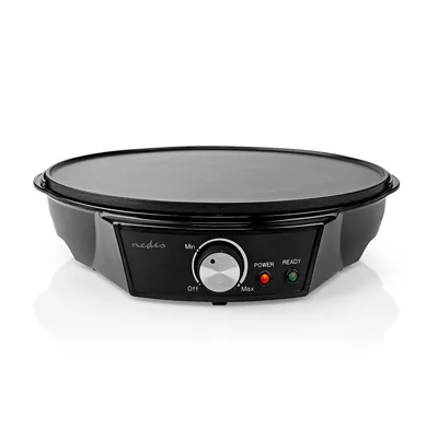 Immagine prodotto di NEDIS Crepes Maker 1200W DM:30cm antiaderente a regolazione continua nero FCCM120FBK30