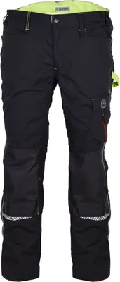 Produktbild von Terrax Arbeitshose Schwarz/Limette Größe 60