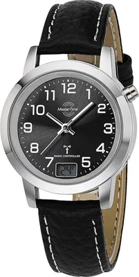 Master Time MTLA-10577-24L Damen-Funkuhr Basic Series 1