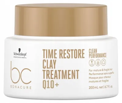 Immagine prodotto di Schwarzkopf BC Bonacure Time Restore Clay Treatment Q10+ 200ml