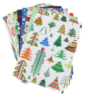Produktbild von 8Pcs gemischte Farbe weich nicht gewebt Filz Stoff Blätter DIY Nähen Puppe Handwerk Quadrate Dekoration