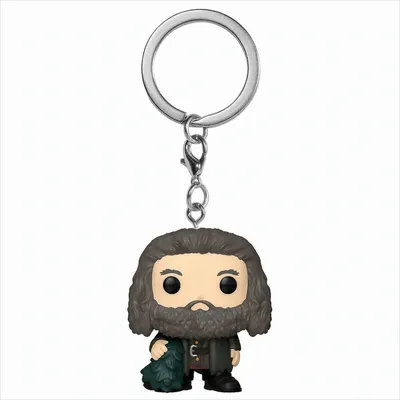 Produktbild von Harry Potter - Rebeus Hagrid Holiday Special Edition - Schlüsselanhänger Funko Pocket POP! Keychain