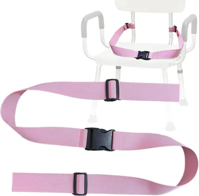 Productafbeelding van Ouderen Douchestoel Veiligheidsgordel met Anti-slip Riem voor Bad en Douche - Perfect voor Gehandicapten