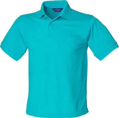 Produktbild von Henbury Herren Polo-Shirt, Kurzarm RW625 (3XL) (Türkis)