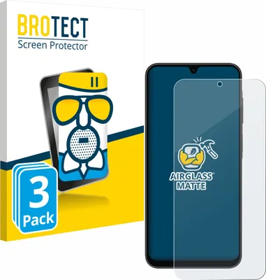Produktbild von 3x BROTECT Entspiegelungs Schutzglas für Samsung Galaxy A26 5G Schutzfolie Panzer Folie Glas Display Schutz matt