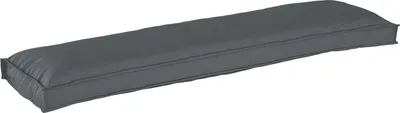 Produktbild von vidaXL Palettenkissenset 2 Stk. Oxford-Stoff Anthrazit 150 x 40 x 8 cm