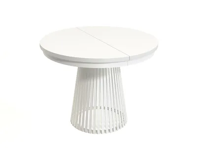 Produktbild von MINIO go for it, ausziehbarer Tisch, GORI, Weiß/Weiß Farbe