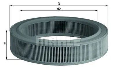 Produktbild von Luftfilter KNECHT LX 568
